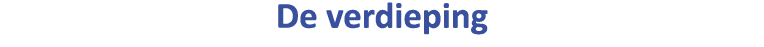 De verdieping