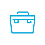 Toolbox Blauw Groot