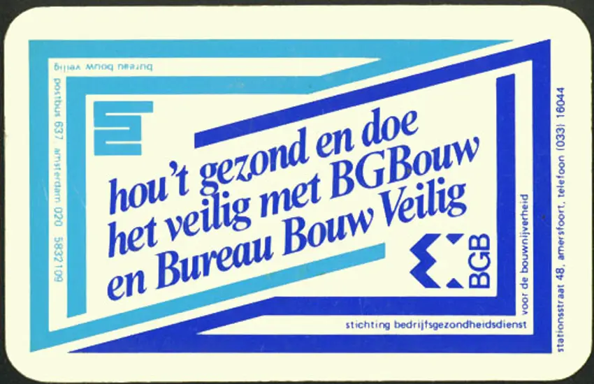 Historie bedrijfsgezondheidzorg bg bouw