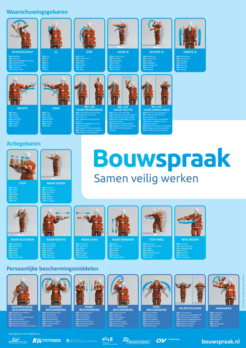 historie bouwspraak poster