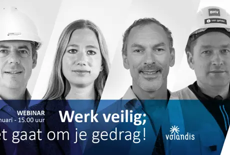 Werk veilig, het begint bij gedrag!