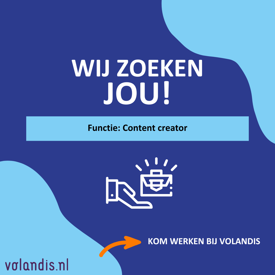 Vacature Banner Content Creator