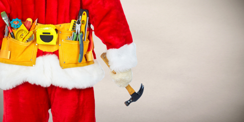 Kerstman timmerman