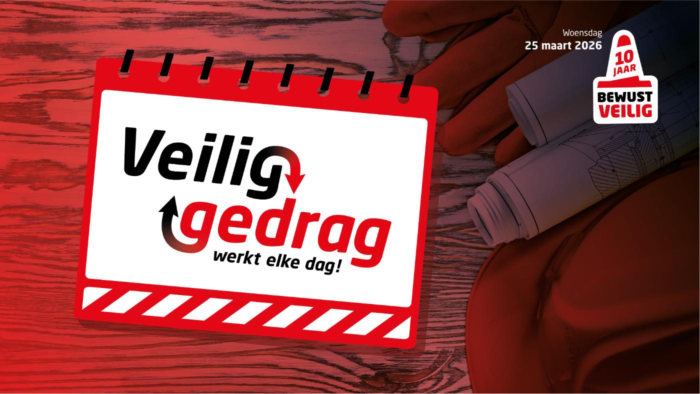 Woensdag 25 maart 2026 is de tiende Bewust Veilig-dag