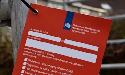 Vier van de vijf rolsteigers niet correct opgebouwd