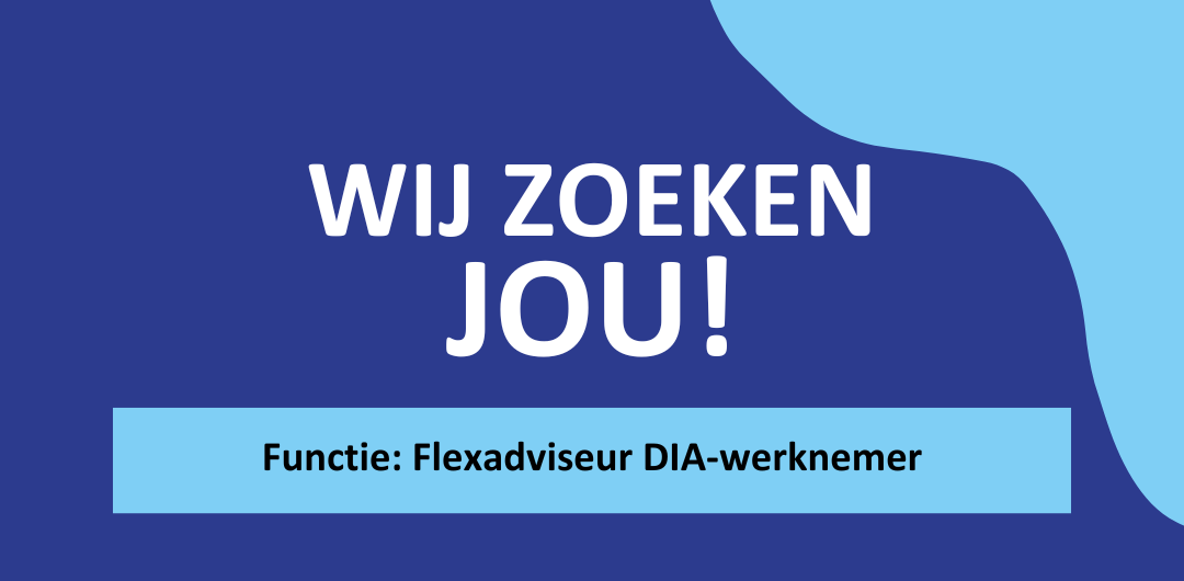 Vacature Banner Volandis Flexadviseur DIA Werknemer